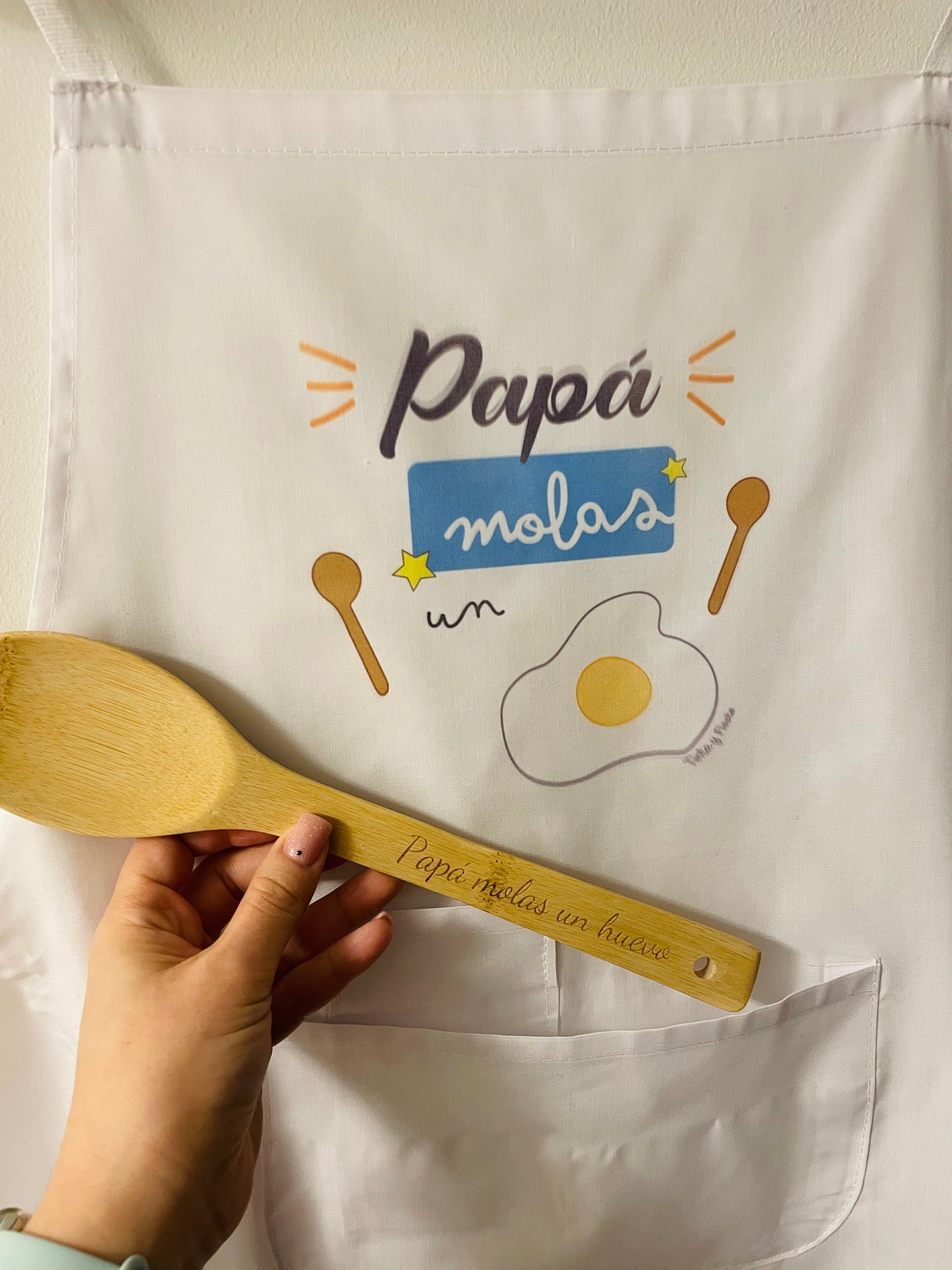 Conjunto "Papá molas un huevo"