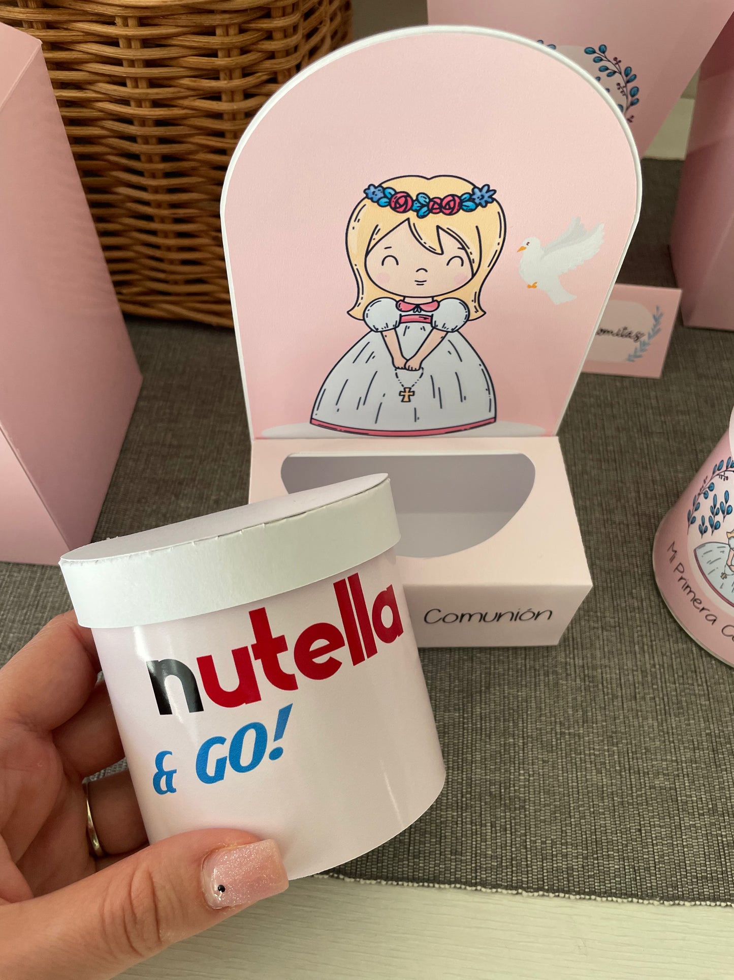 Nutella & Go! Ilustraciones Comunión