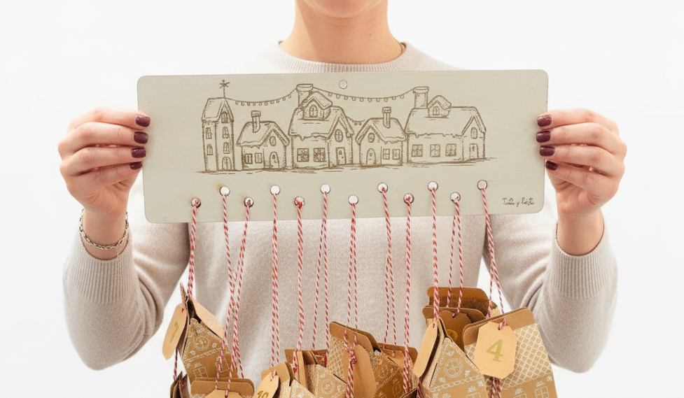 Soporte para calendario de adviento