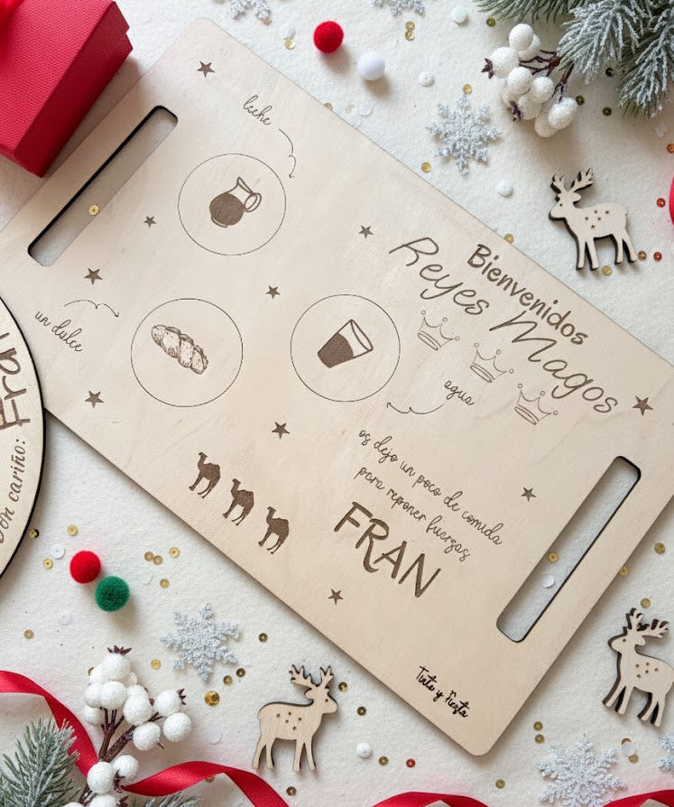 Bandeja Bienvenida Reyes Magos