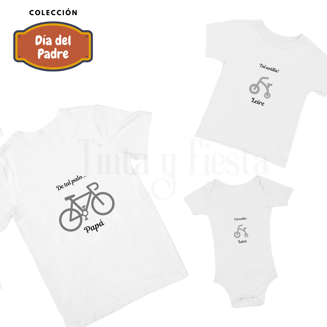 Camiseta "De tal palo..." - MODELO BICI