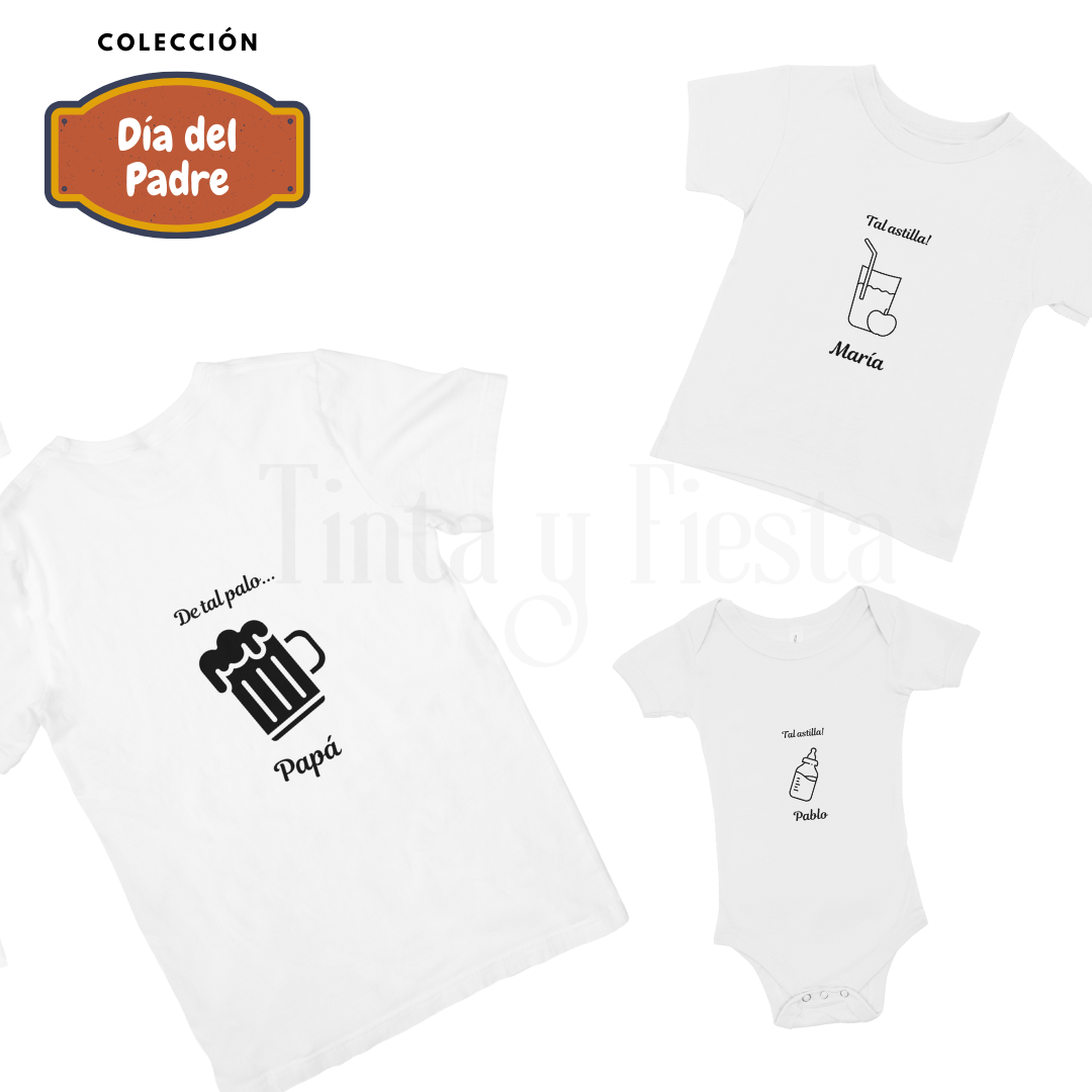 Camiseta "De tal palo..." - MODELO CERVEZA