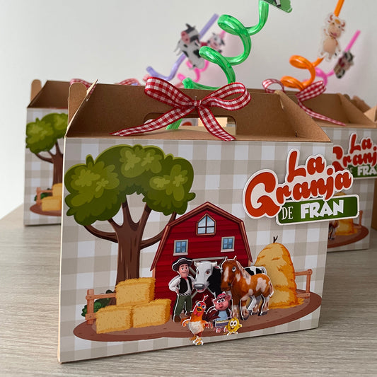 Caja para eventos de la temática de la Granja de Zenón