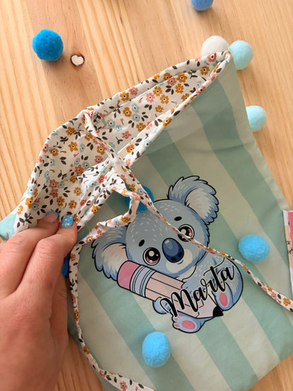 Estampado interior tipo Libery para funda de iPad modelo Koala
