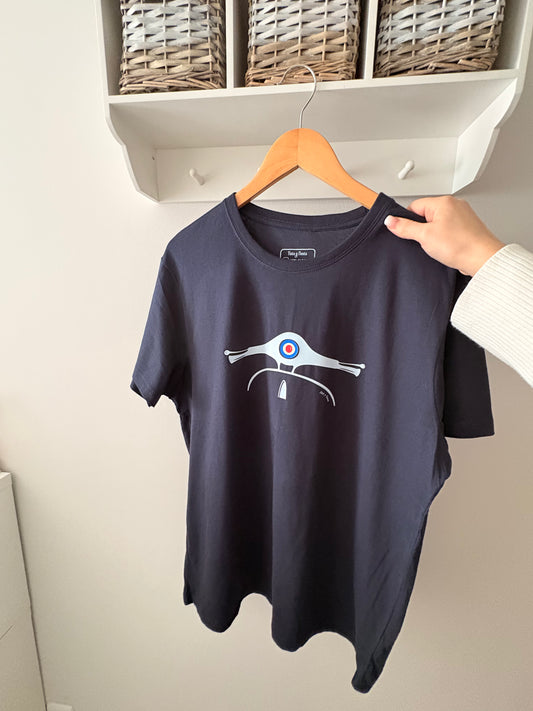 Camiseta moto clásica