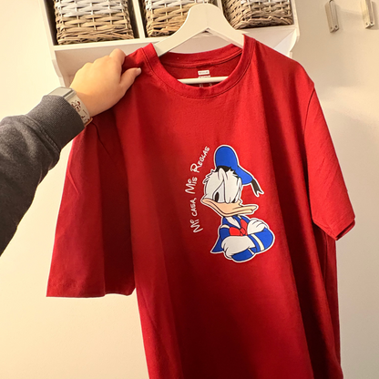 Pato Donald enfadado, mi casa, mis reglas