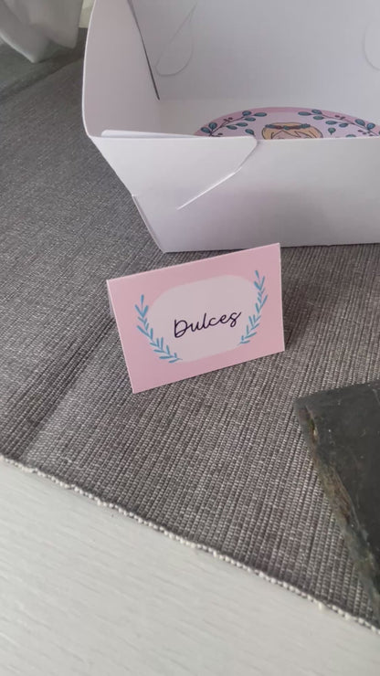 Mesa Dulce Comunión Ilustraciones