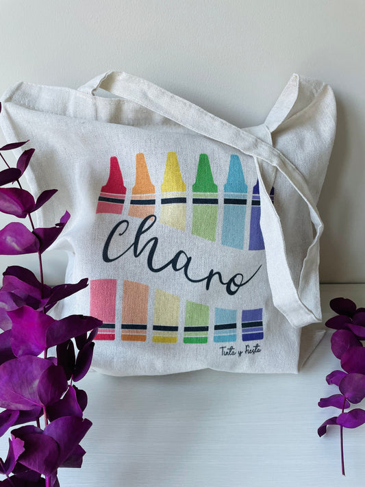Totebag Crayones